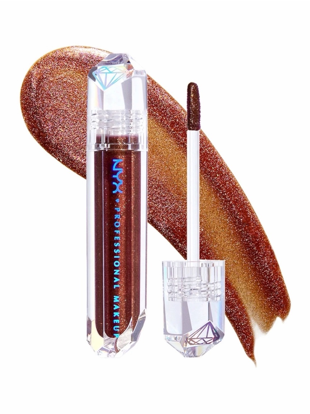NYX PROFESSIONAL MAKEUP DIAMONDS LIP TOPPER IN LEFT ON READ - BRAND NEW